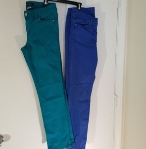 White House Black Market (2 pair) slim ankle